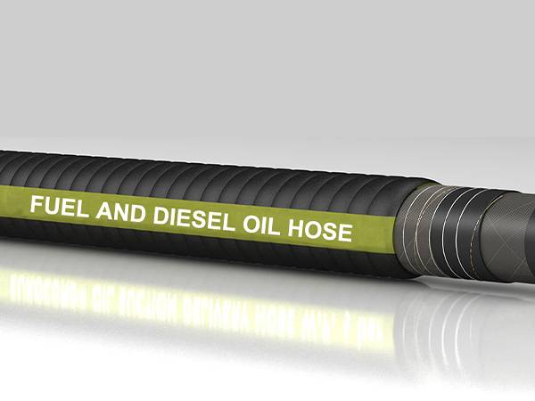 A fuel and diesel oil hose is displayed.