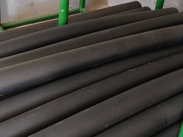 Top view of peristaltic pump hoses